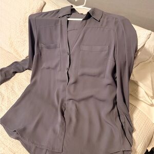 Express Charcoal Women's Blouse